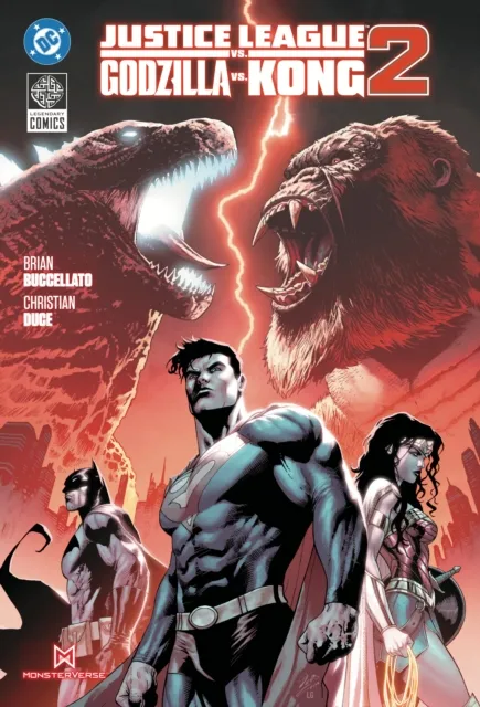 DC Comics Justice League Vs Godzilla Vs Kong 2