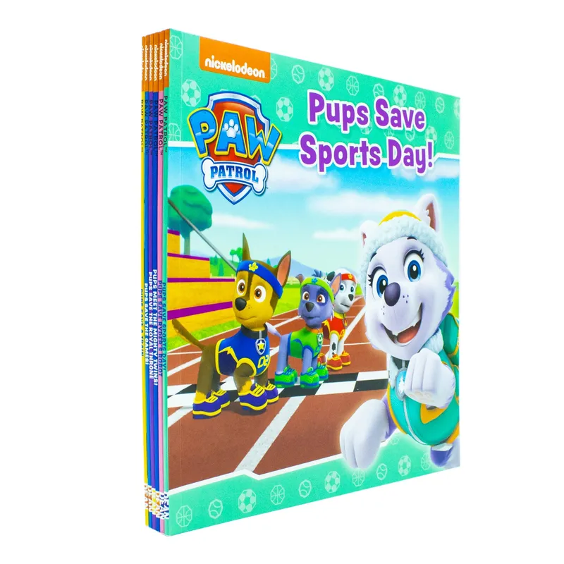 Dean Nickelodeon Paw Patrol Pups Collection 5 Books Set