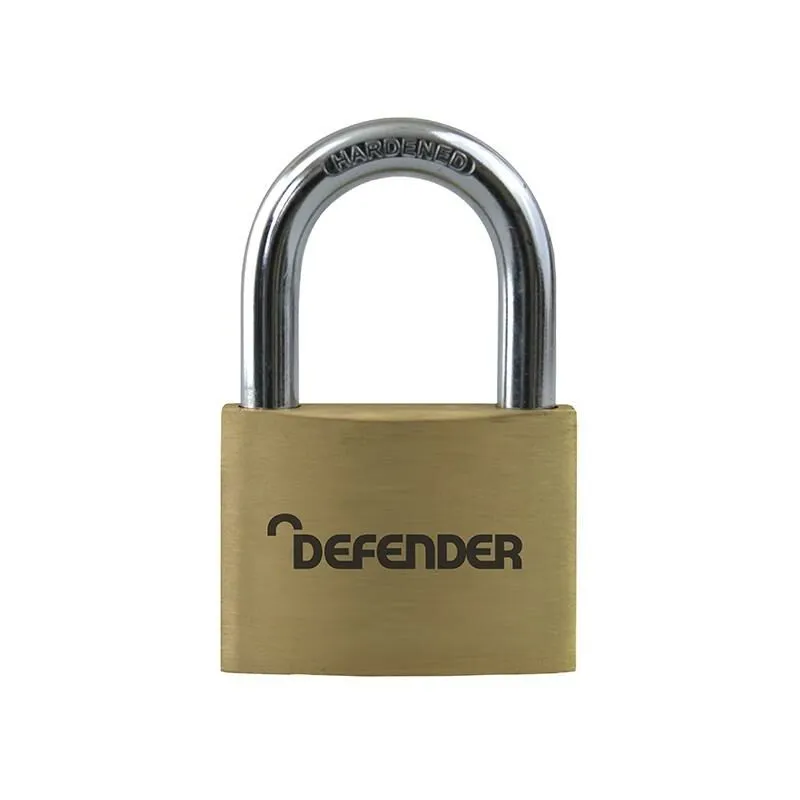 Brass Padlock 50mm DEFBP5 - Defender