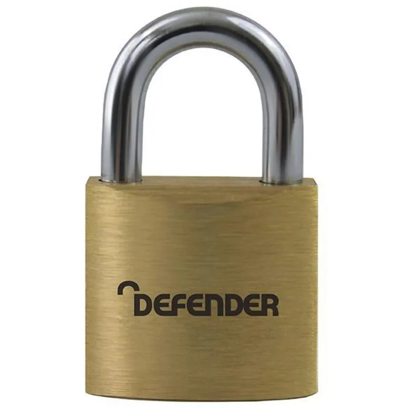 Defender DFBP6 Brass Padlock 60mm