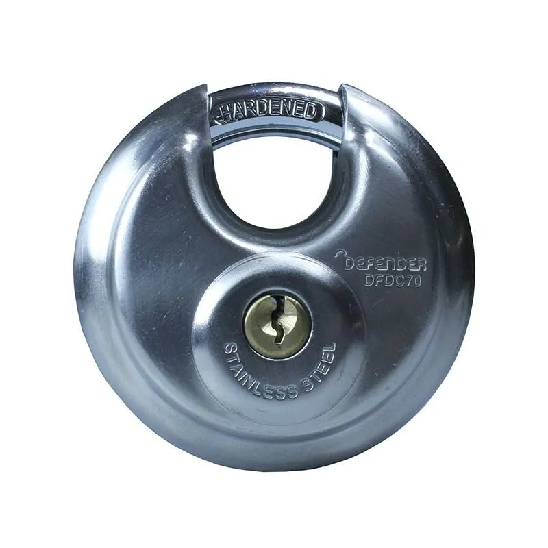Defender DFDC70T Discus Padlock Twin Pack 70mm
