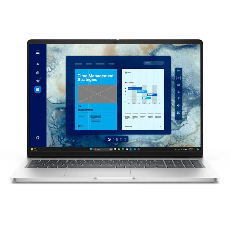 Dell Pro PC16250 Intel Core Ultra 7 265U Business Laptop 16GB RAM 512GB SSD 16" Windows 11 Pro Business Laptop