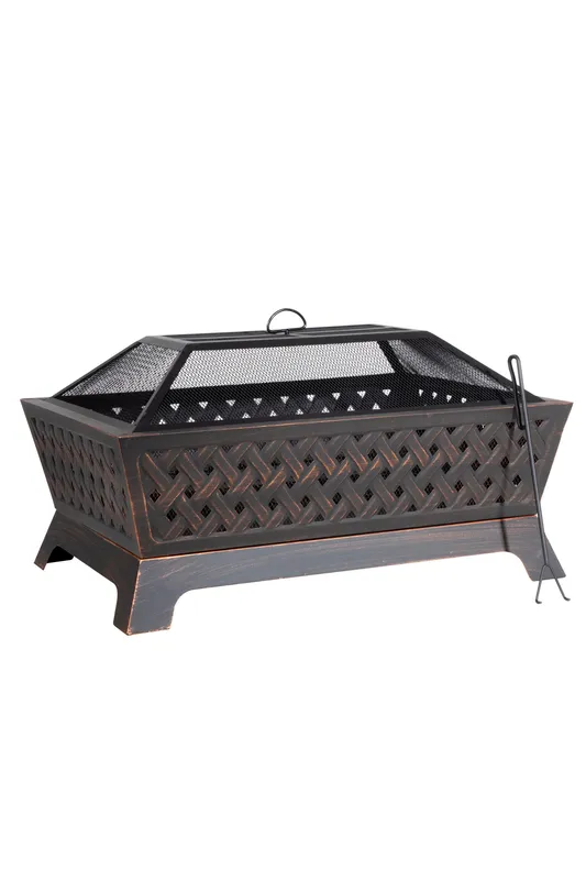 Dellonda Rectangular Fire Pit