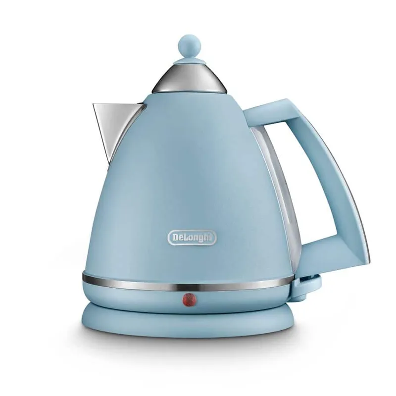 Delonghi Argento Flora Blue Kettle - Azure