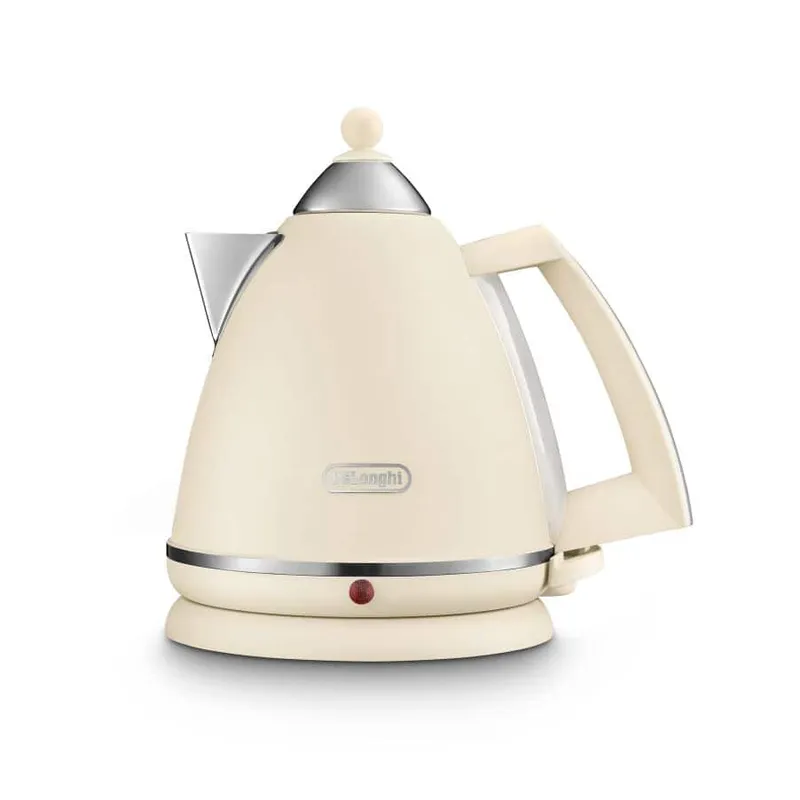 Delonghi Argento Flora Cream Kettle - Beige
