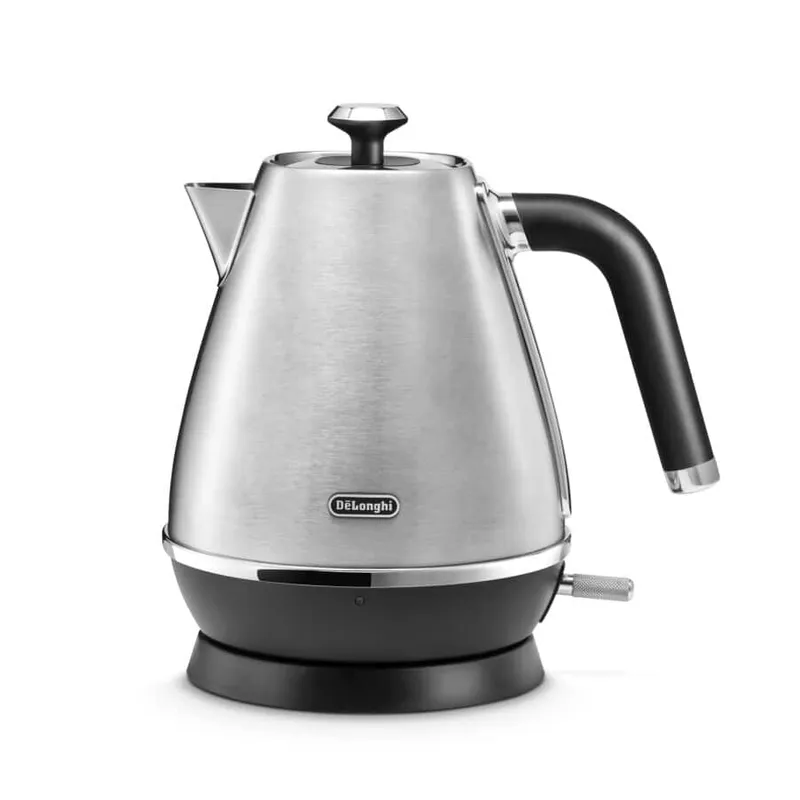 Delonghi Distinta X Silver Stainless Steel Kettle - Metal