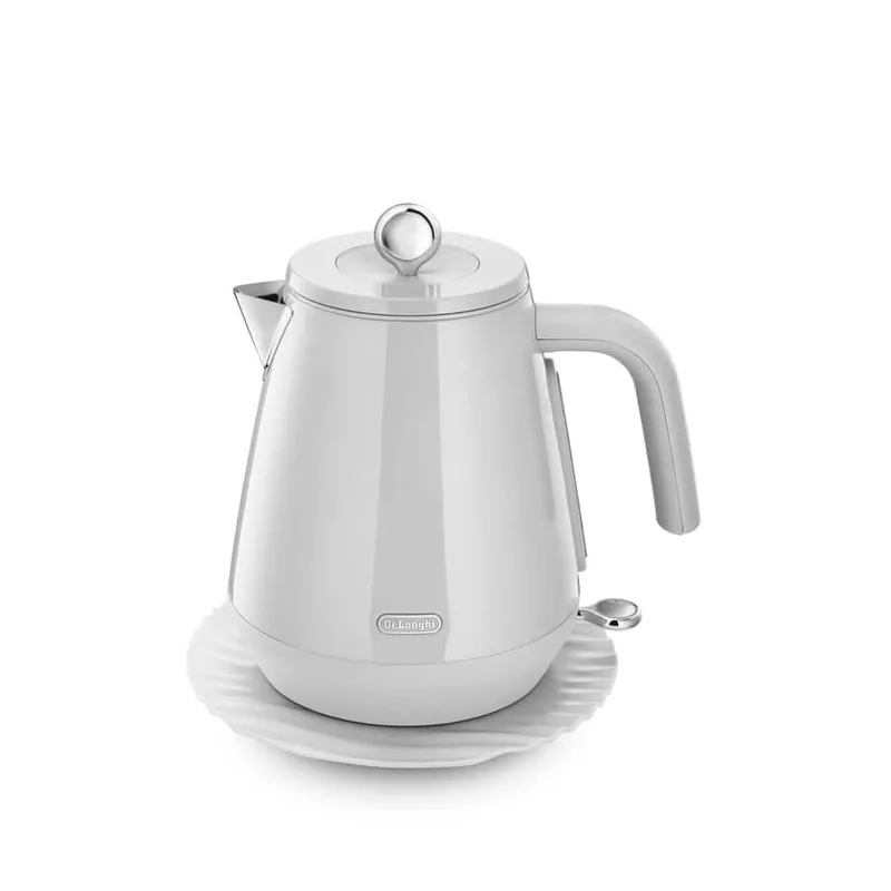 Delonghi Eclettica Kettle Whimsical White - White