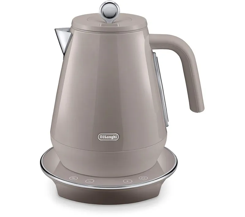 Delonghi Eclettica Special Tea KBY3011.BG Jug Kettle - Blissful Beige, Brown