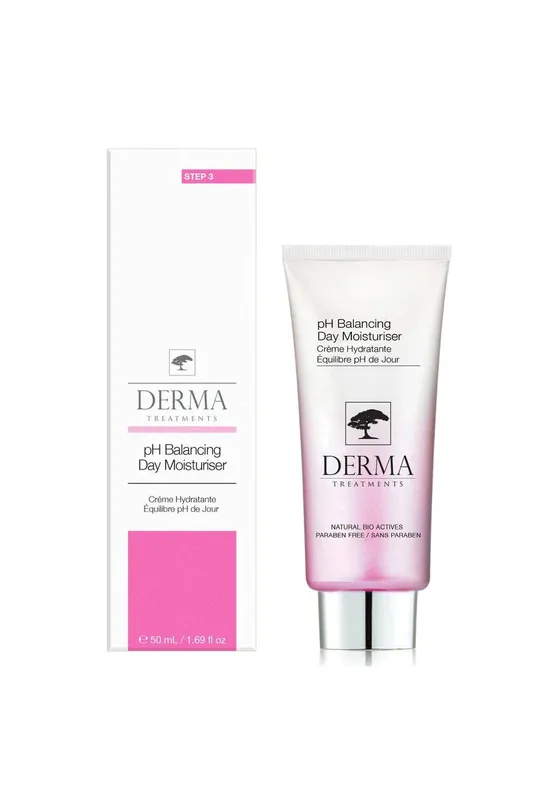 Derma Treatments pH Balancing Day Moisturiser 50ml in White - White
