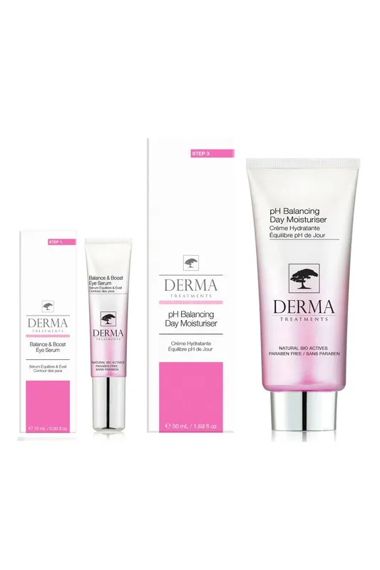 Derma Treatments Women's pH Balancing Day Kit in White White One Size female