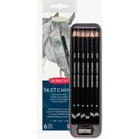 Derwent : Sketching Pencil : Tin Set of 6