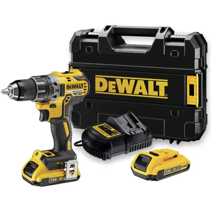 DCD791D2 18v Drill driver 13mm keyless chuck - Dewalt