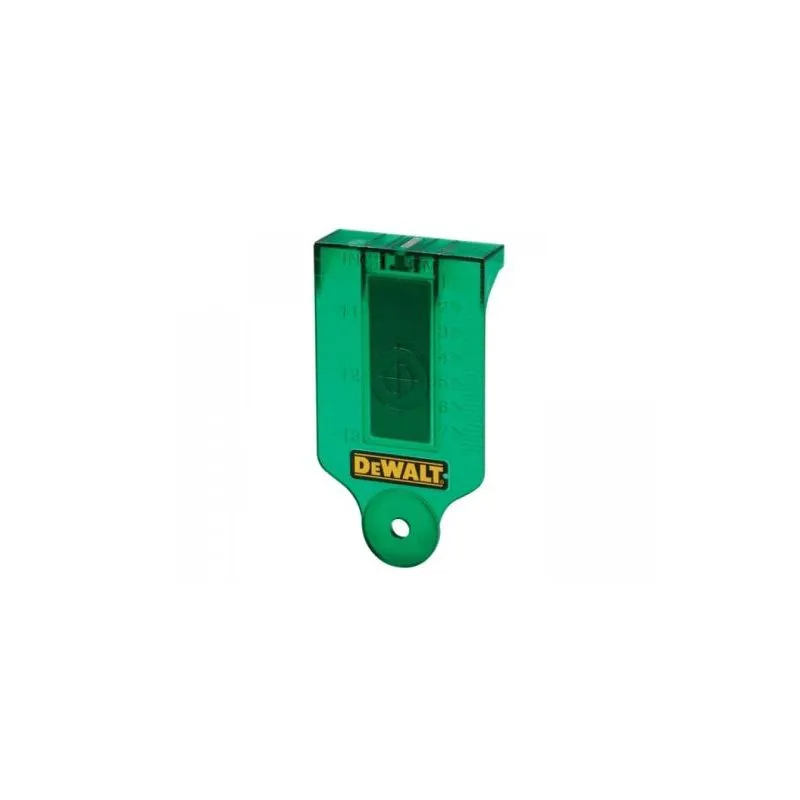 Dewalt DE0730G Green Laser Target Card