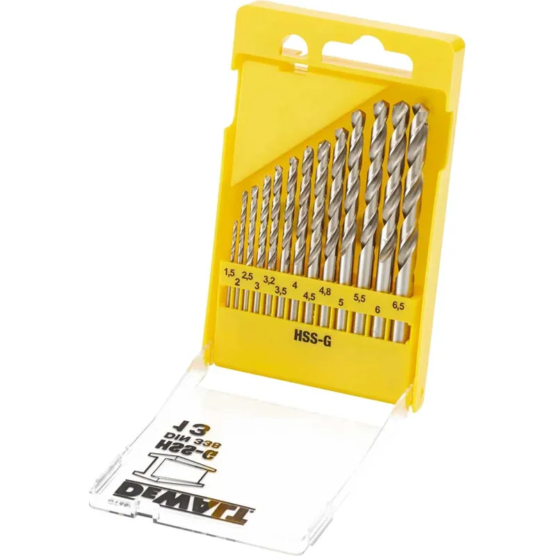 DeWalt 13 Piece Hss-G Drill Bit Set