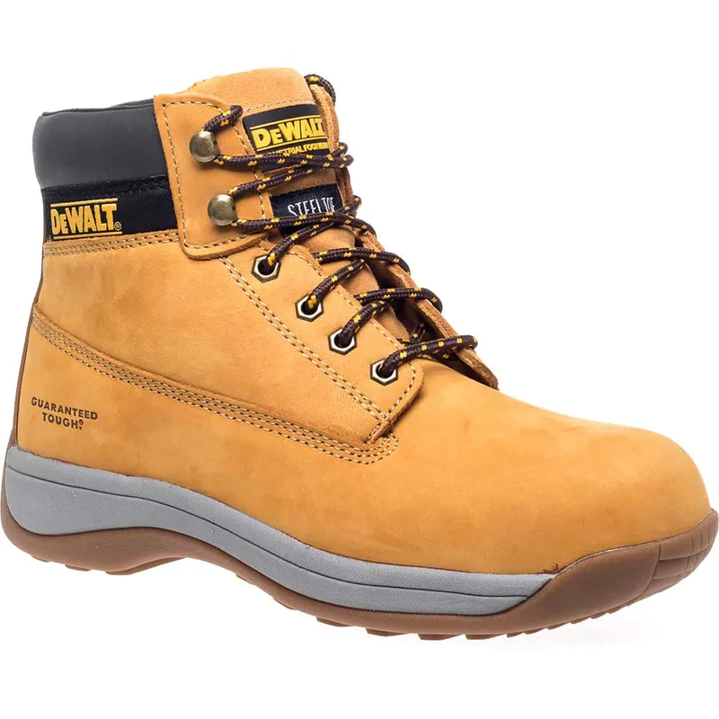 DeWalt Apprentice Light Weight Flexi Hiker Boots Honey Size 5