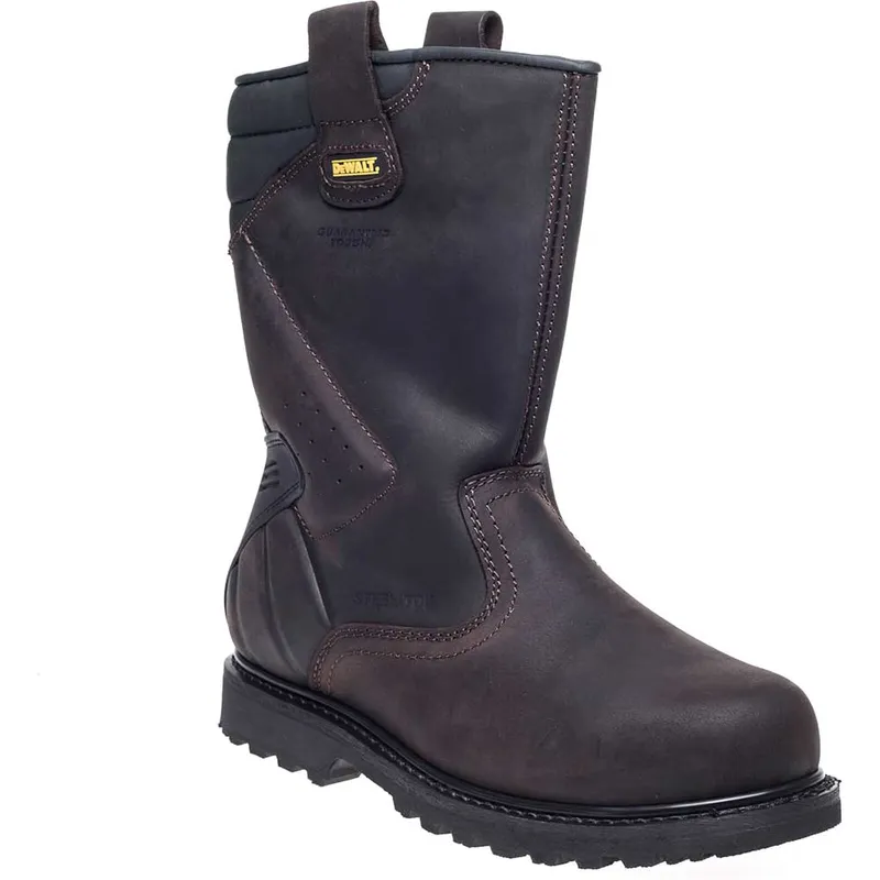 DeWalt Classic Rigger Safety Boots Brown Size 9