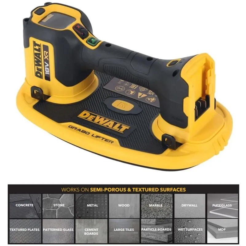 DeWalt DCE590 18v XR Cordless Grabo Suction Lifter No Batteries No Battery Charger No Case