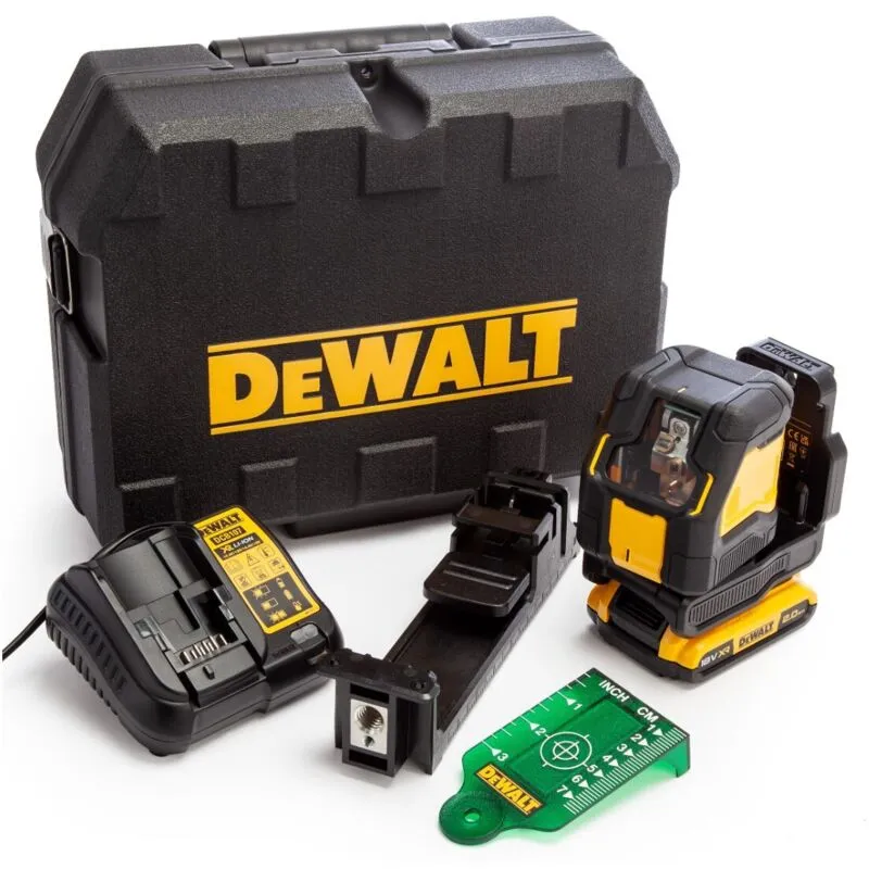 Dewalt DCLE34021D1-GB DCLE34021D1 XR Compact Cross Line Green Lase...