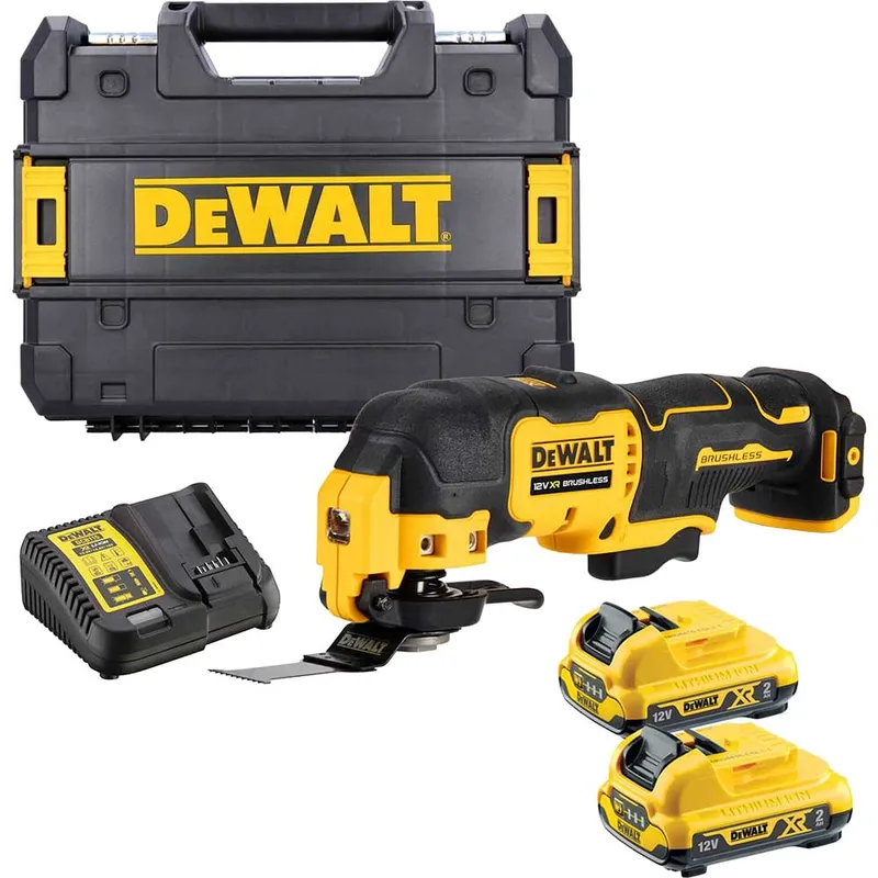 Dewalt DCS353D2-GB DCS353D2 XR BL Multi-Tool 12V 2 x 2.0Ah Li-ion