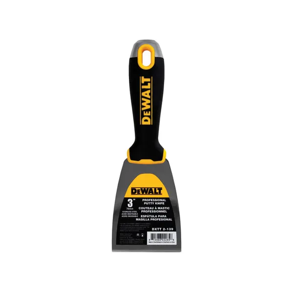 DeWalt Hammer End Dry Wall Jointing and Filling Knife 125mm