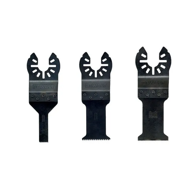 DeWalt 3 Piece Ois Oscillating Multi Tool Accessory Set