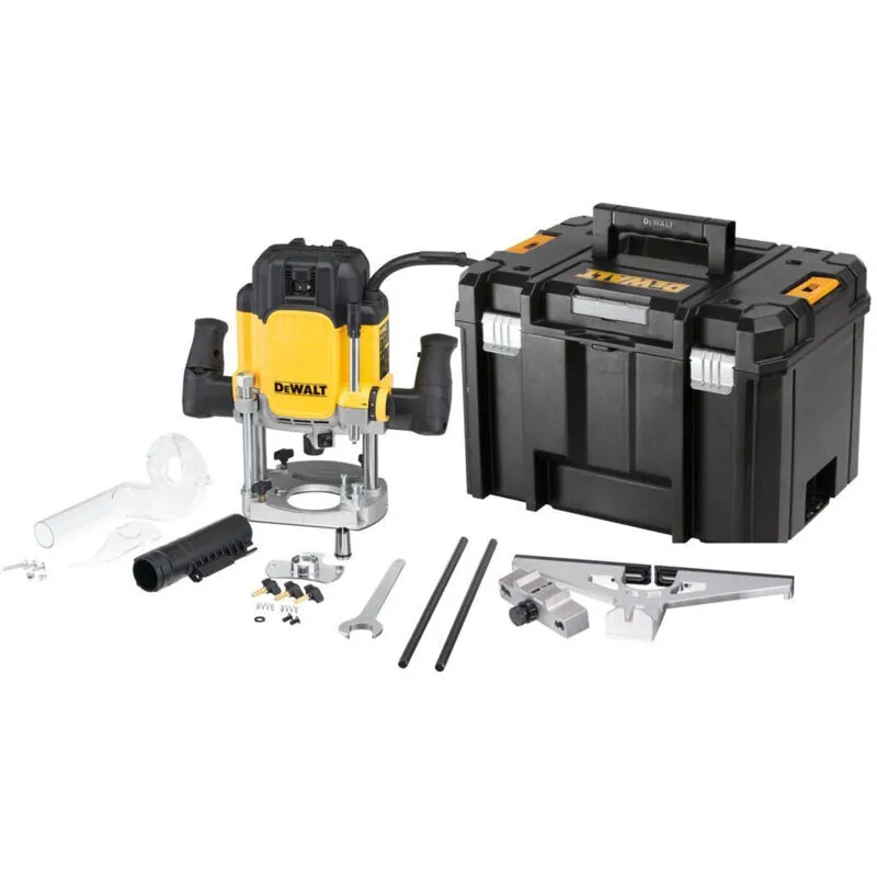 Dewalt - DWE625KT 240v Plunge router 1/2' collet