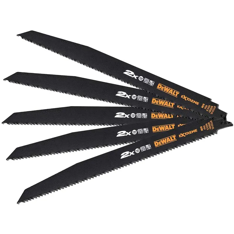 Dewalt DT2307L-QZ 2X Life Wood & Nail Reciprocating Blades 228mm P...