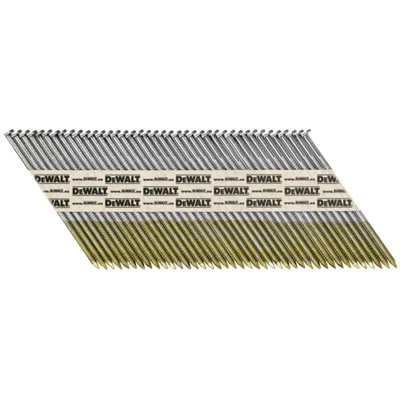 DeWalt First Fix Framing Ring Shank Bright Nails 50mm Pack of 2200