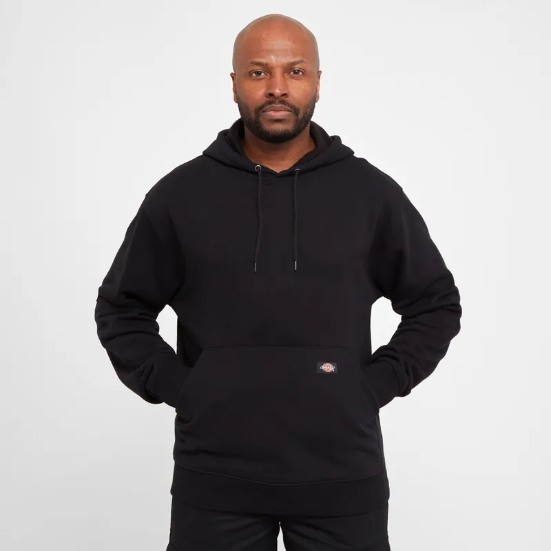 Dickies Men's Everyday Fleece Hoodie in Black Size: Large Black L