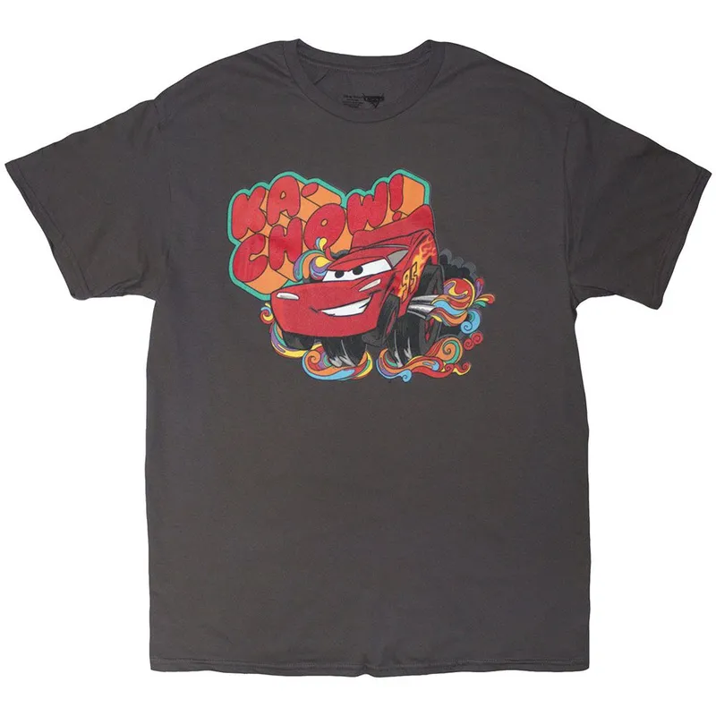 Disney Cars Ka Chow T-Shirt in Grey Size: XL Grey XL