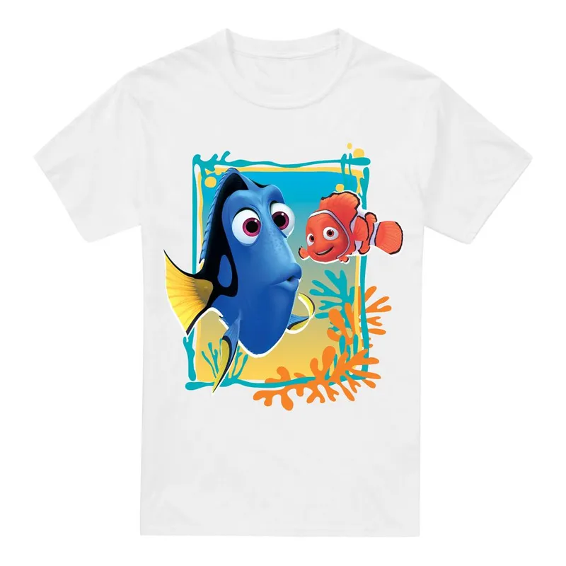 Disney Finding Nemo Dory Nemo T-Shirt White Size: 2XL White 2XL
