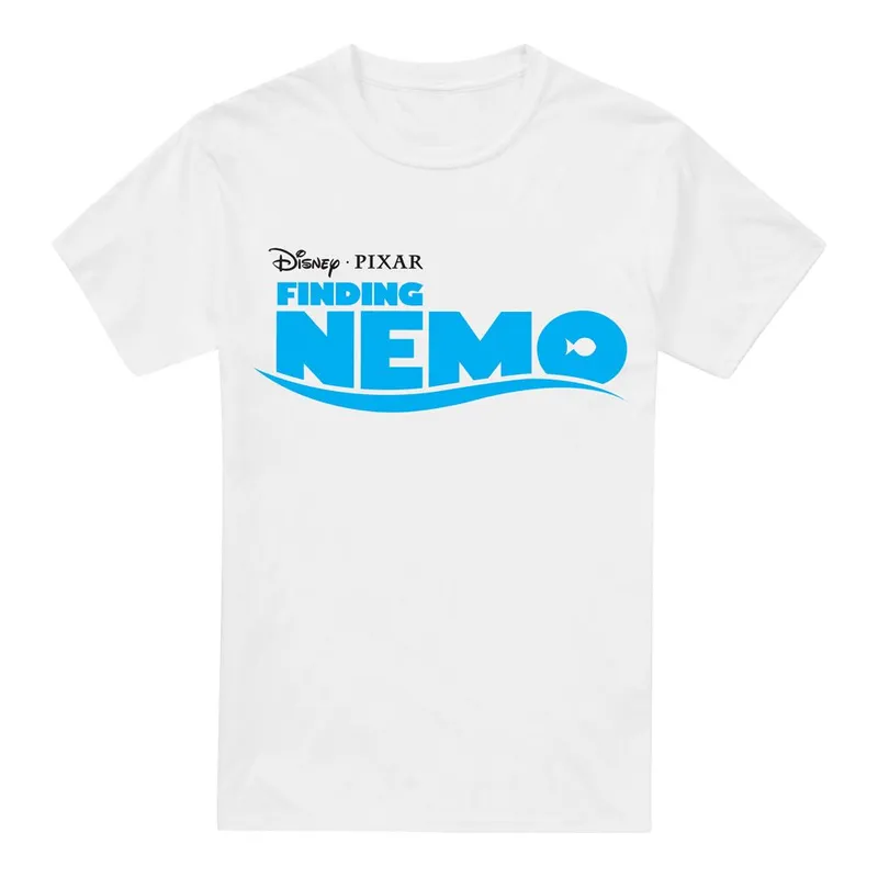 Disney Finding Nemo Logo T-Shirt White Size: XL White XL