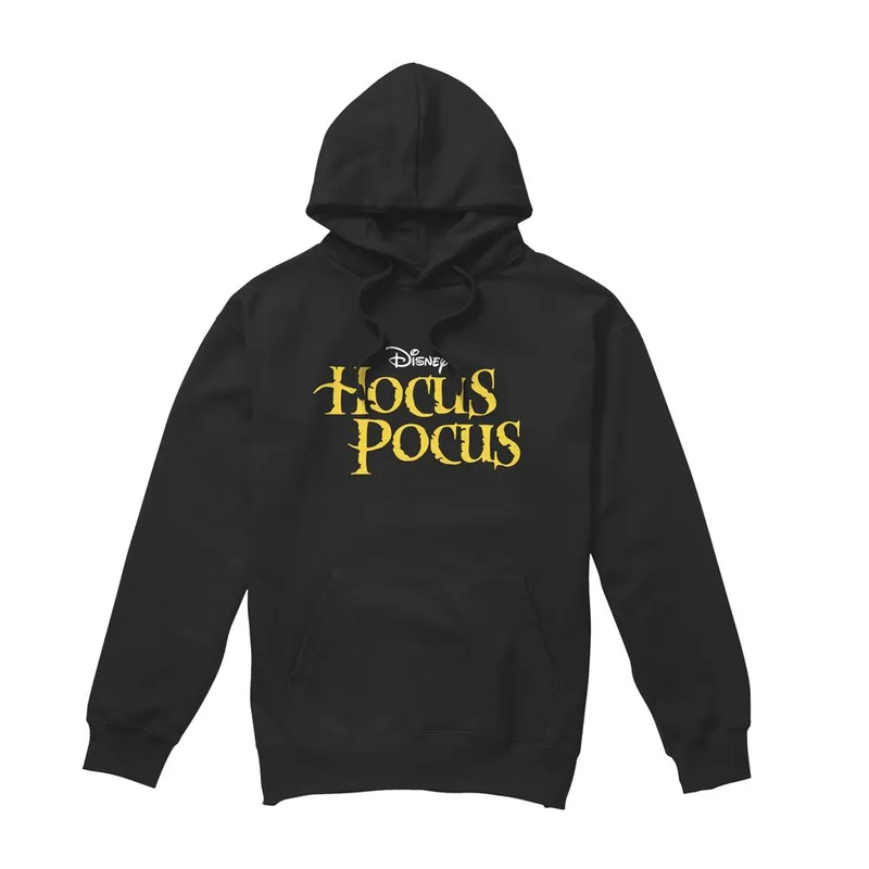 Disney Hocus Pocus Logo Hoodie Black Size: XL Black XL