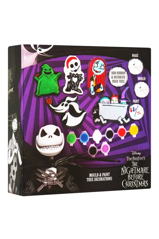 Disney Paint Your Own Christmas Decorations Set - Multicolor