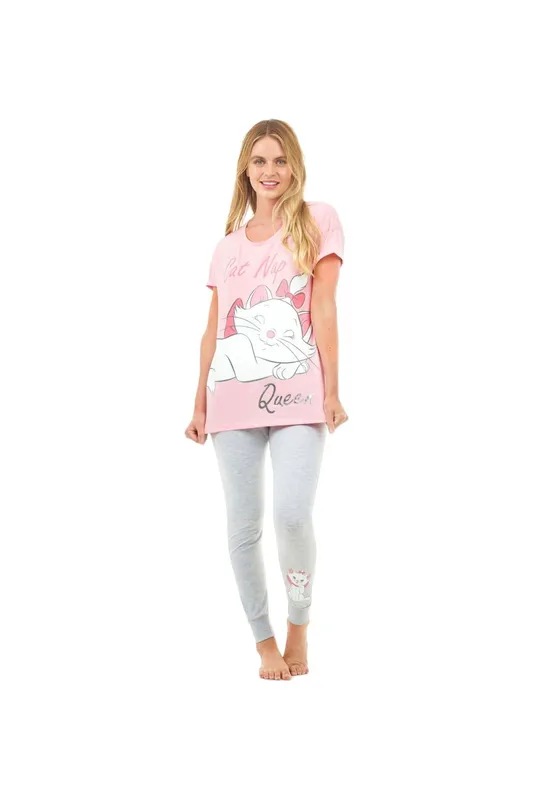 Disney Women's Aristocats Marie Pyjamas in Pink Size: 2XL Pink 2XL