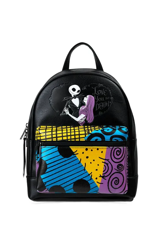 Disney Women's Nightmare Before Christmas Backpack Bag in Black - Black