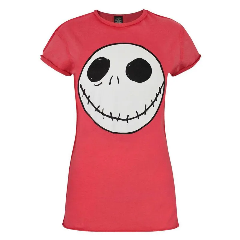 Disney Women's Short Sleeved T-Shirt Red Official Merch Size: XL - Red