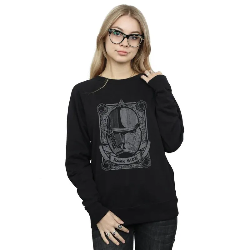Disney Women's Trooper Dark Side Sweatshirt in Black Size: Small Black female