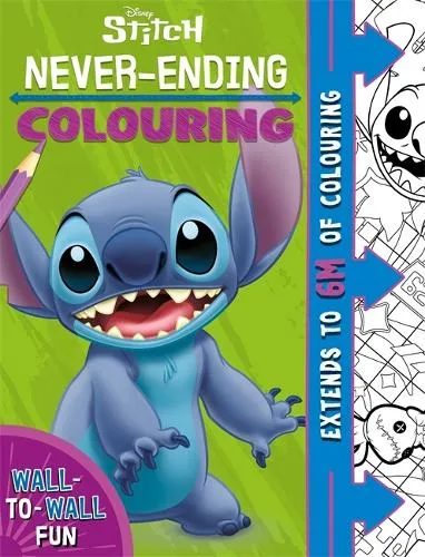 Walt Disney Disney Stitch: Never-Ending Colouring