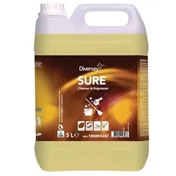Diversey Sure Kitchen Cleaner and Degreaser Concentrate 5Ltr