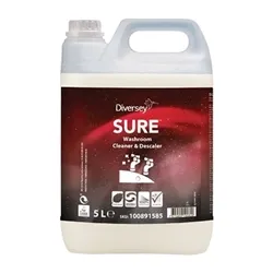 Diversey Sure Washroom Cleaner and Descaler Concentrate 5Ltr