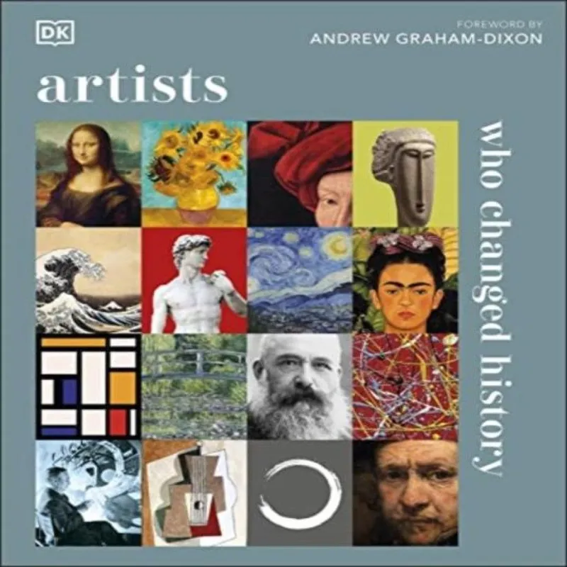 DK Artists Who Changed History Hardback Book Multicolor