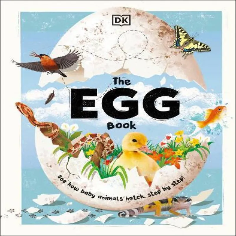 DK Egg Book Hardback Multicolor