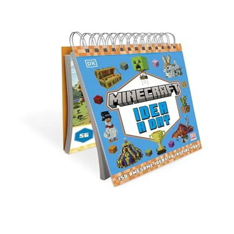 DK Minecraft Idea a Day : Packed with Hundreds of Ideas to Inspire Multicolor