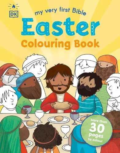 DK My Very First Bible Easter Colouring Book