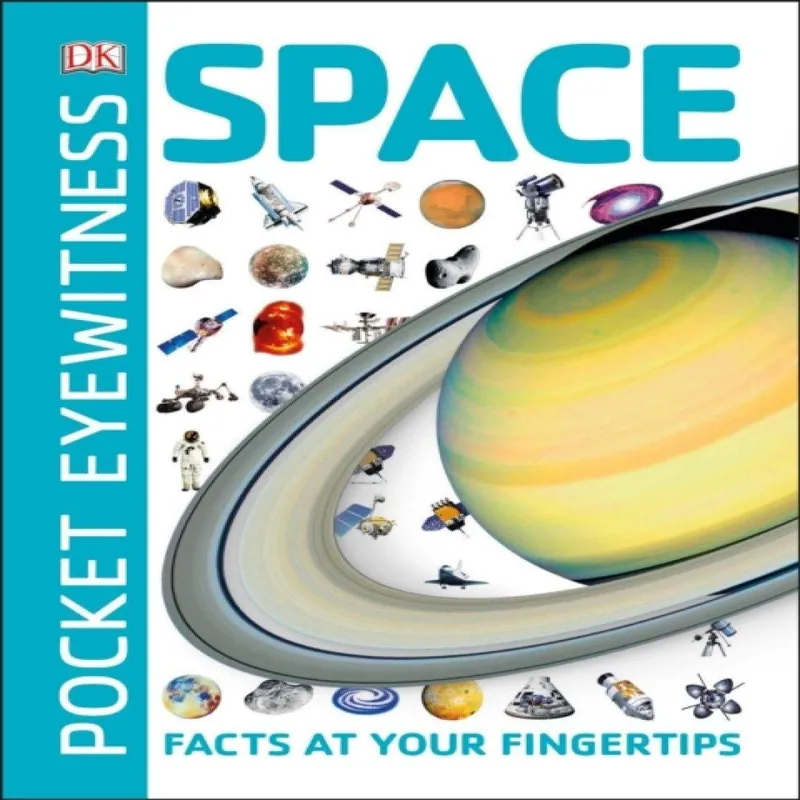 DK Pocket Eyewitness Space Paperback Book Multicolor