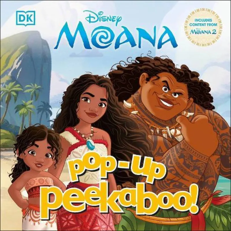 DK Pop-Up Peekaboo! Disney Moana