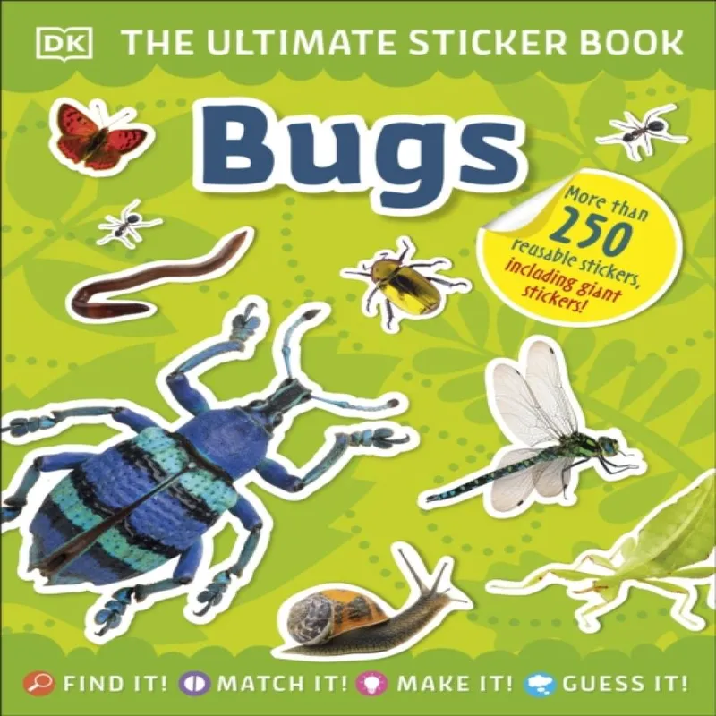 DK Ultimate Sticker Book Bugs
