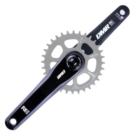 Dmr Axe Cranks Armset - Polished Silver / 165mm / 83mm Axle
