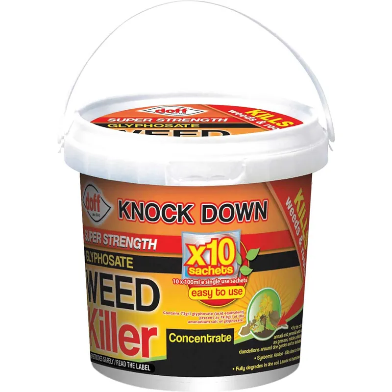 Doff F-FW-010-Dof Advanced Concentrated Weedkiller 10 Sachet